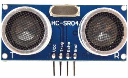 Top View of HC-SR04 board