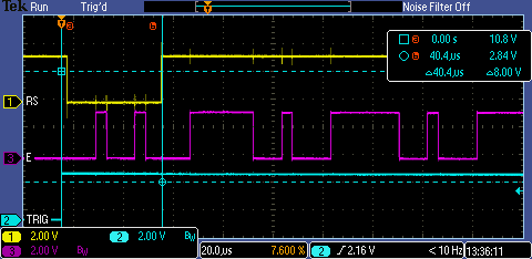 Optimal - 4 Bit mode Set Cursor detail