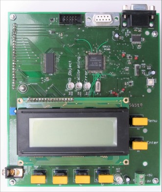 Line scan board top view